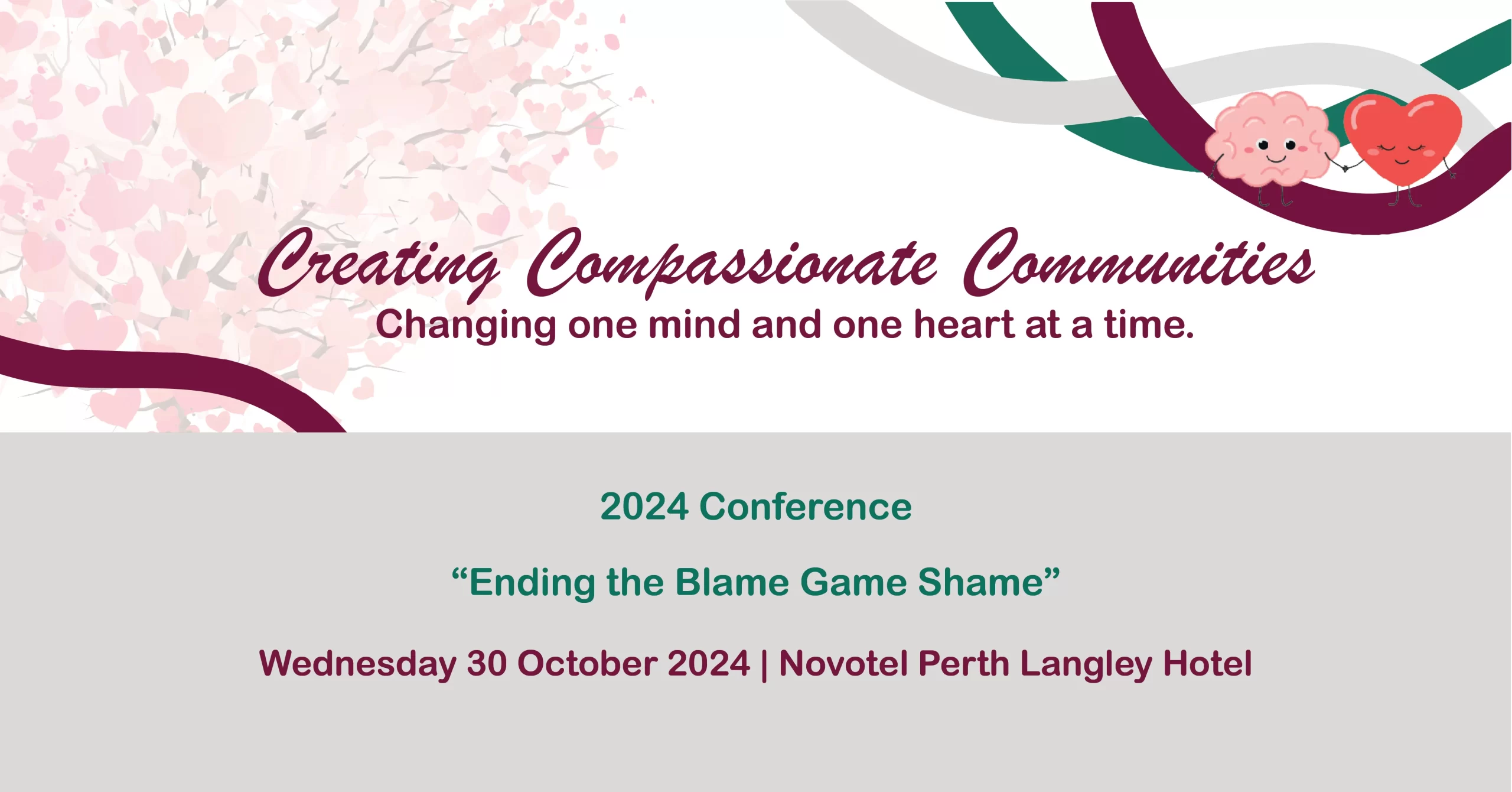 Creating Compassionate Communities Conference 2024 | Ending the Blame Game Shame